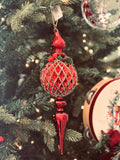 Decoro Albero in vetro
