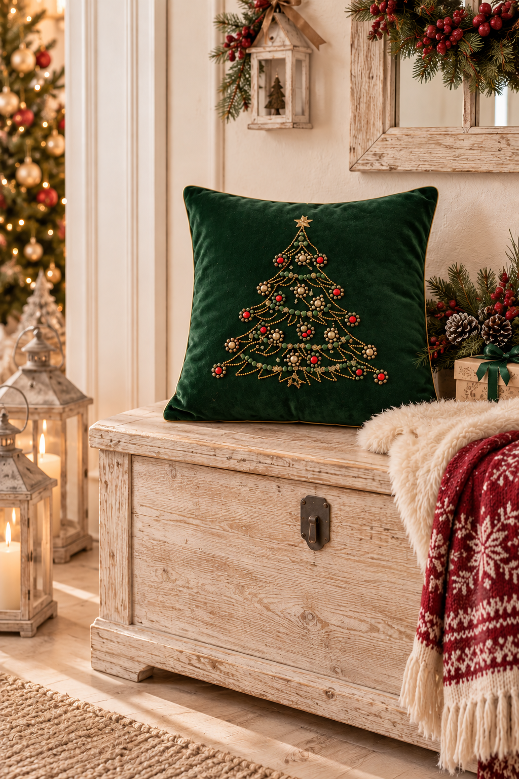 Cuscino Albero delle Feste