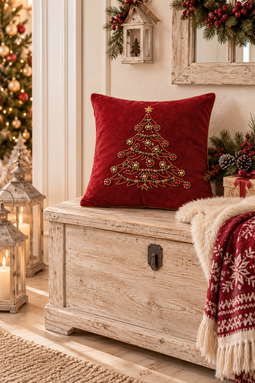 Cuscino Albero delle Feste