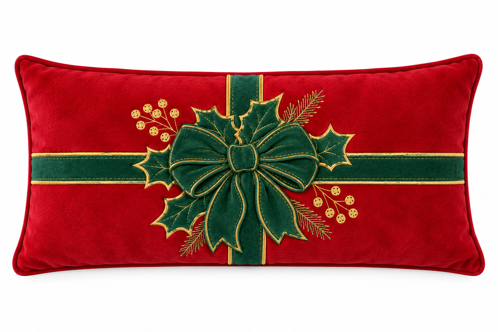 Cuscino Christmas Ribbon