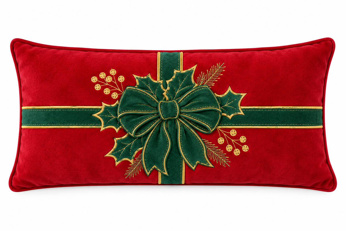 Cuscino Christmas Ribbon