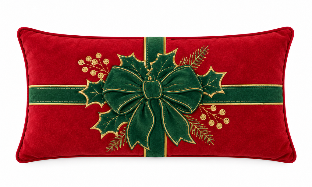 Cuscino Christmas Ribbon