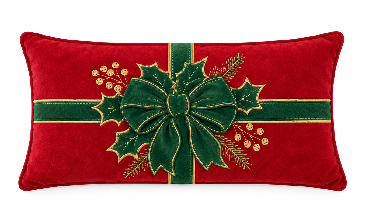 Cuscino Christmas Ribbon