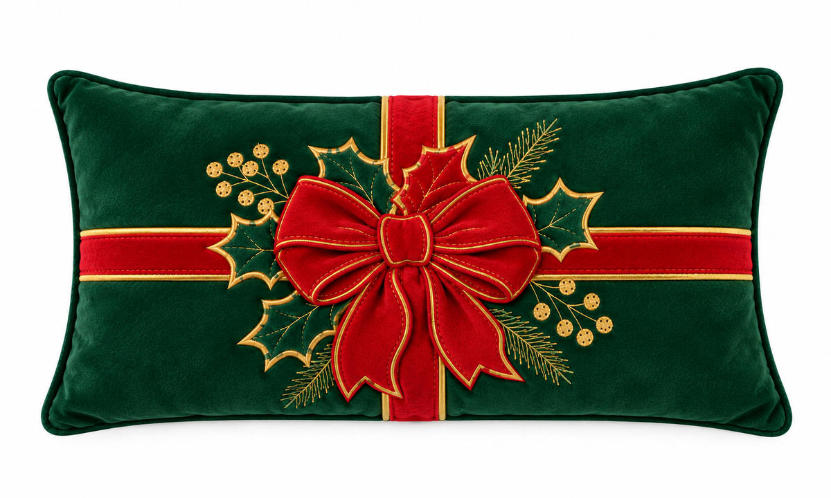 Cuscino Christmas Ribbon