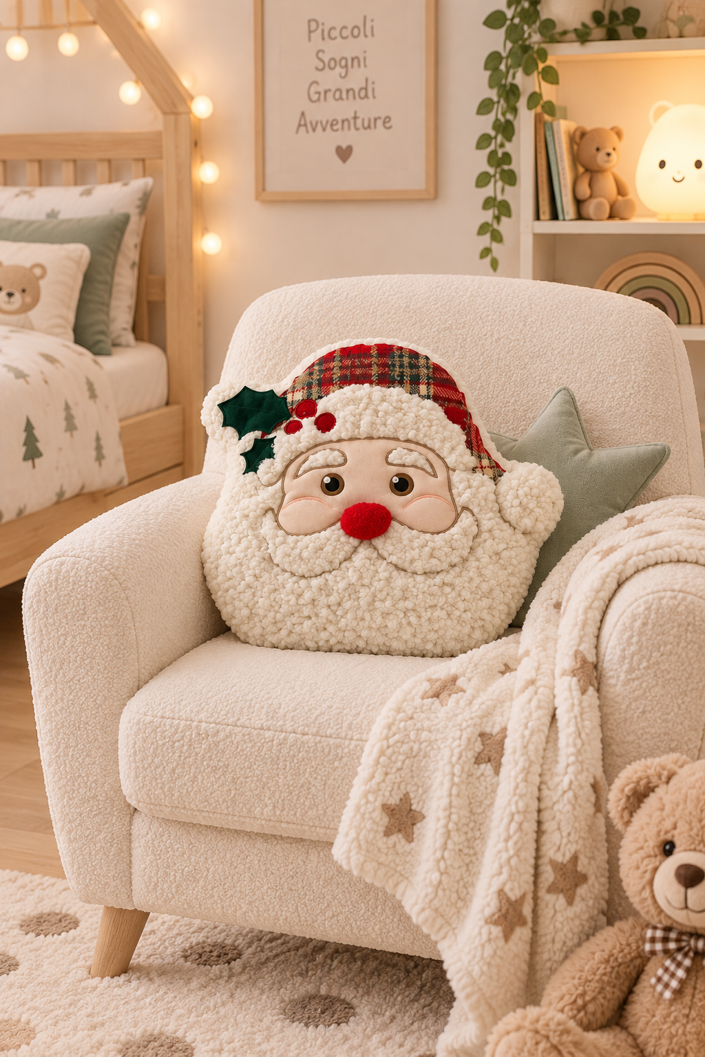 Cuscino Babbo Natale