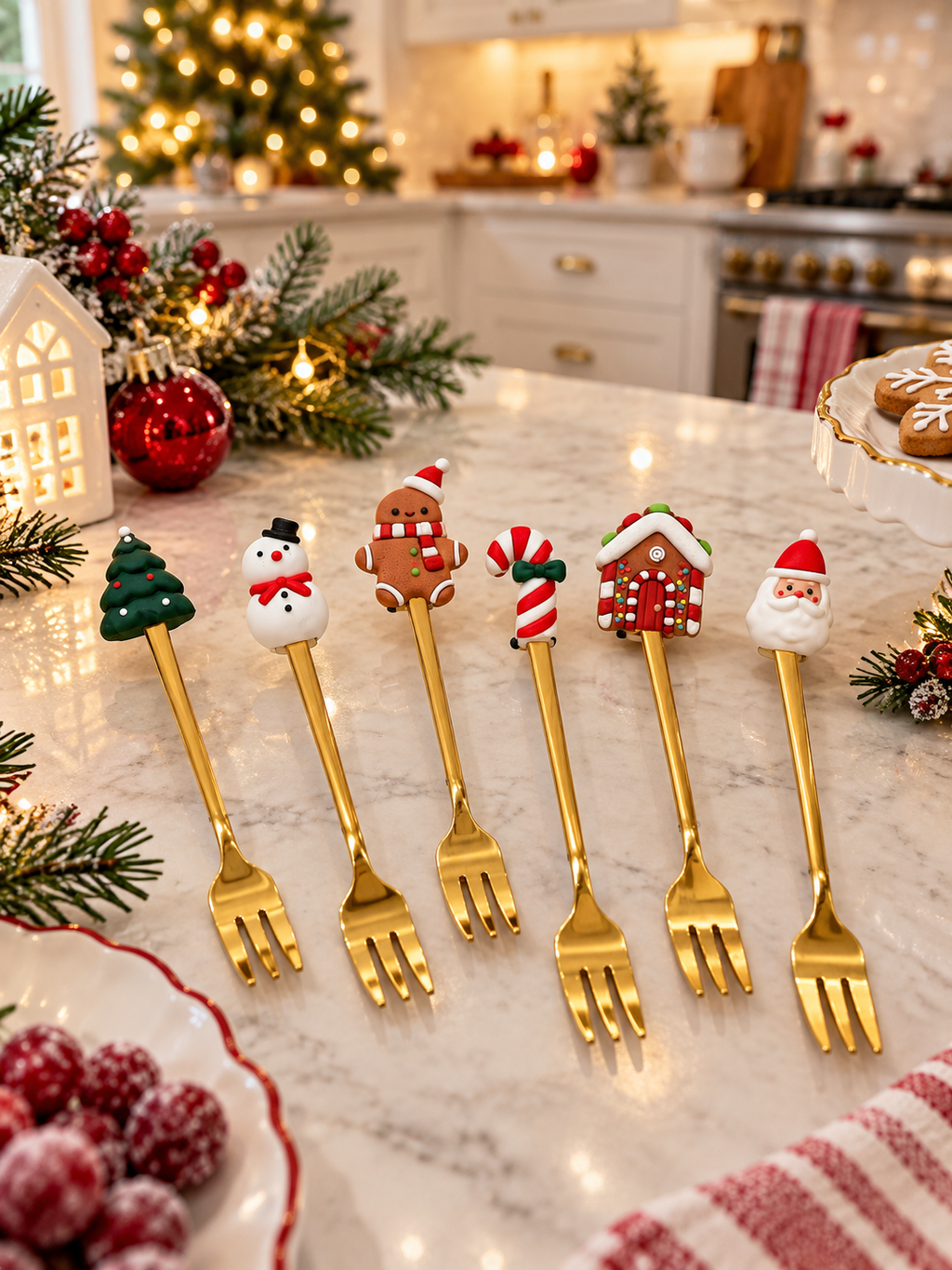 Forchettine Jingle Bites Setx6