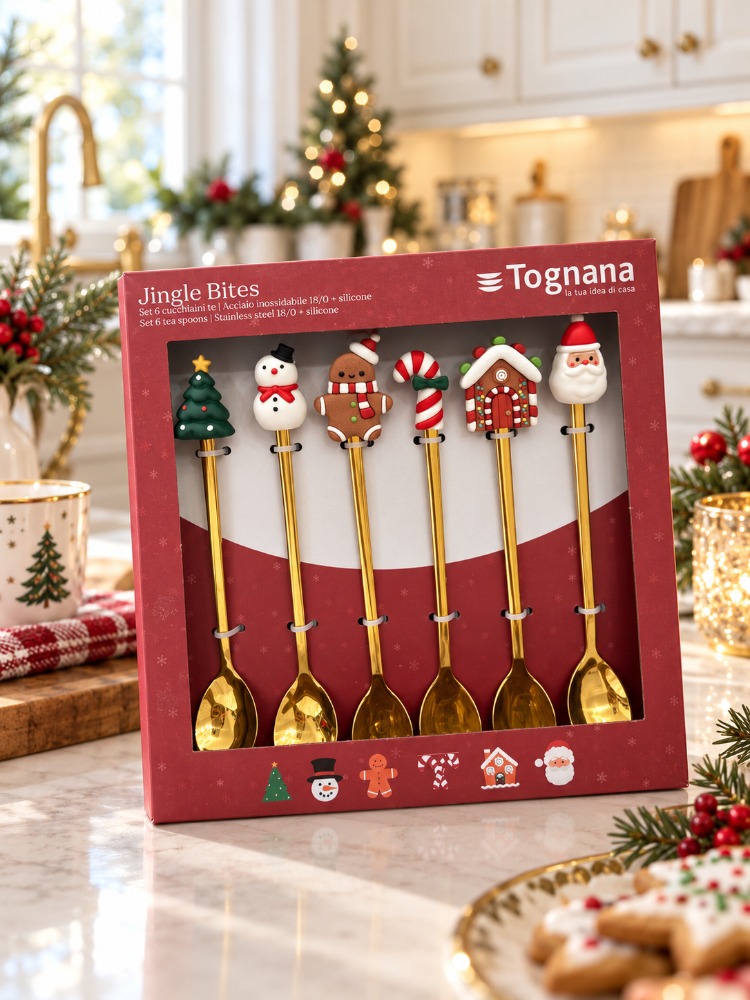Cucchiaini Jingle Bites Setx6